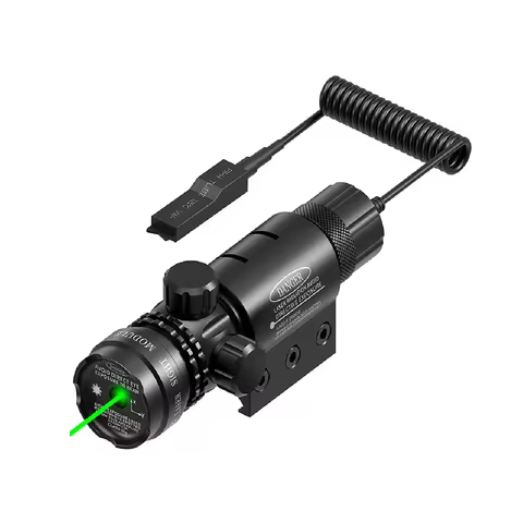 Laser Red Dot Tactical Sight Green/Red Adjustable Up Down Left Right Weapon Light Rifle Scope Mount+Remote Switch Outdoor 8 best sales airsoft gun laser sight - №5