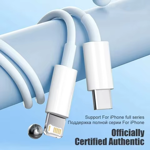 PD 35W USB Cable For iPhone 14 13 12 11 Pro Max 7 8 14 Plus XS XR Fast Charging USB C Cable Charger Date Wire Accessories 10 best sales asus zenfone 8 - №2