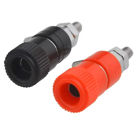 10/30 PCS Binding Posts Terminals 4mm Banana Plug Socket 4mm Terminal Connector for Amplifier Arduino 10 best sales banana hifi - №4