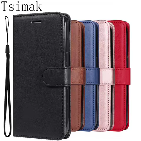 Flip Wallet Case For Samsung Galaxy A13 A23 A33 A53 A73 A14 A24 A34 A54 A15 A25 A35 A55 A16 A26 A36 A56 5G Leather Phone Cover 12 best sales samsung a15 flip case - №12