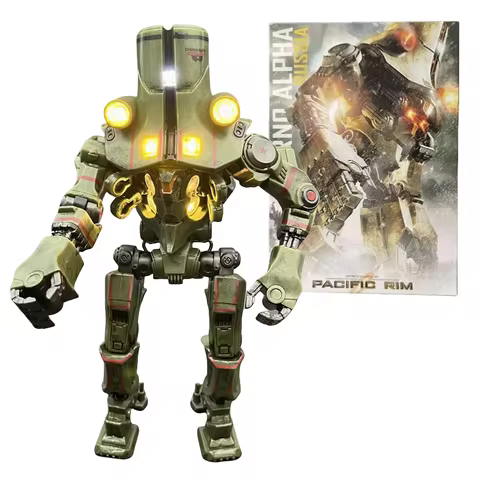 Pacific Rim Cherno Alpha Action Figure Deluxe Light Edition Черно Альфа Robot Figure Limited Mecha Model Children Birthday Gift 12 best sales odst - №6