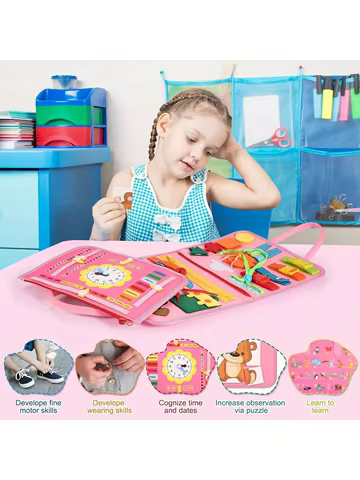 10 best sales baby busy book - №1