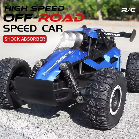 DK087 1:16 2WD Brushless High-Speed Off-Road Remote Control Drift Racing Car 20KM/H with LED Lighting 2x2 RC Truck Car Model Toy 8 best sales wl toys 12428 - №6