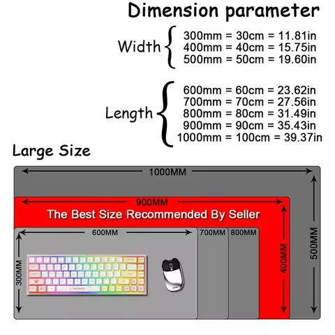 10 best sales mouse pad grey - №1