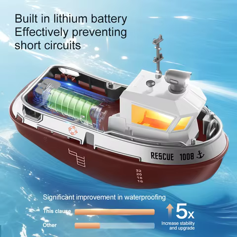 12 best sales rc tug boat - №12