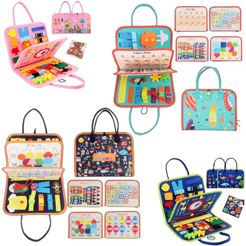 10 best sales baby busy book - №1