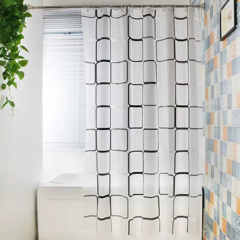 10 best sales luxury shower curtain - №1