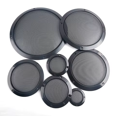2 3 4 5 6 8 10 Inch Speaker Net Cover High-grade Car Home Mesh Enclosure Speakers Plastic Frame Metal Iron Wire Grilles 6 best sales speaker mesh - №6