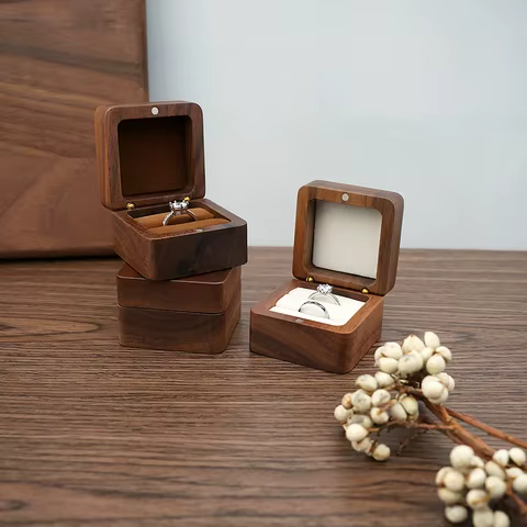 8 best sales wood ring box - №2