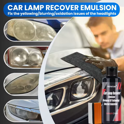 Car Headlight Repair Liquid Car Headlamp Renovation Restoration Cleaning Car Headlight Liquid Polymer Polish 12 best sales refurbished nokia - №10