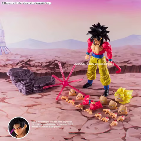 Original Dragon Ball Demoniacal Fit Movable Son Goku 3.0 PVC Action Figure Model Toys For Christmas Gift Wholesale QWIOOE 10 best sales demoniac fit - №9