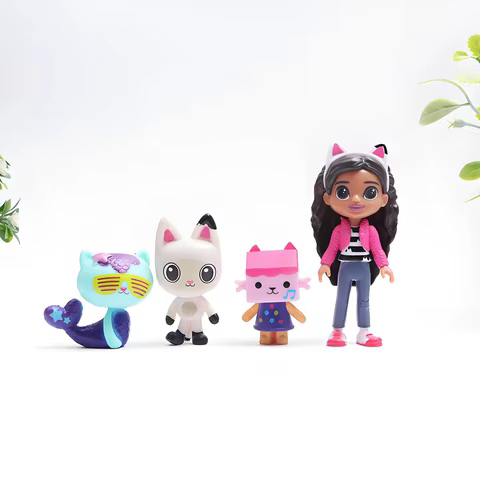 13pcs Gabby Dollhouse Anime Figure Toy Smiling Car Cat Hug Gaby Girl Dolls Mercat Cartoon Action Figure Kids Xmas Birthday Gifts 10 best sales 50 cent figure - №6