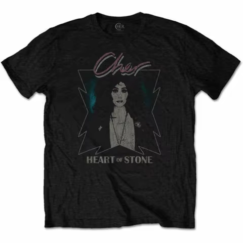 Cher Heart of Stone Official Tee T-Shirt Mens 10 best sales cher - №7