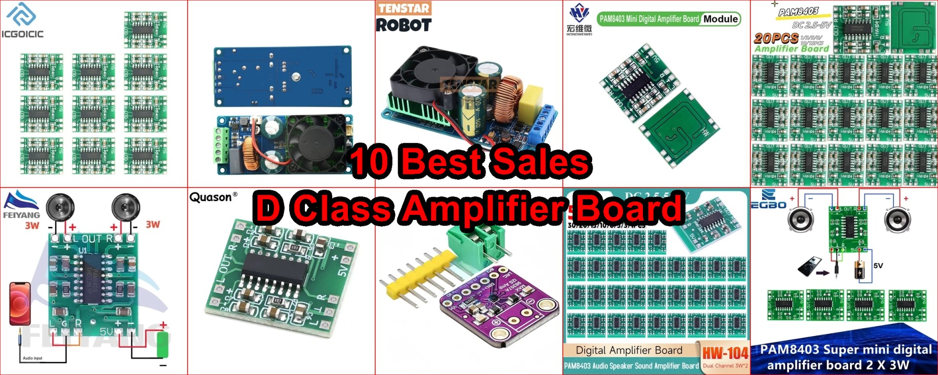 PAM8403 amplifier board review
