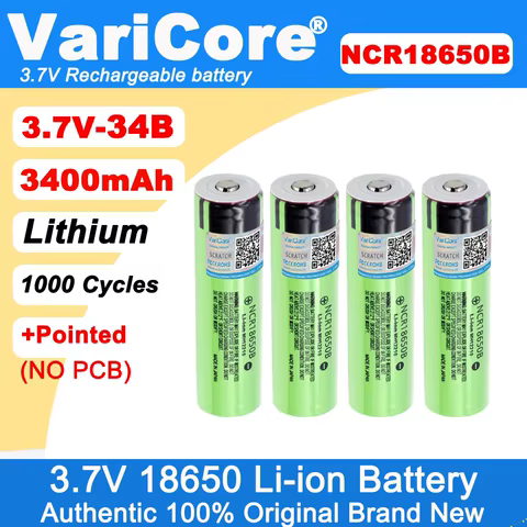 12 best sales lithium battery 18650 - №11