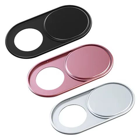 Metal Webcam Cover Camera Magnet Slider Shutter Privacy Protect Sticker for Laptop Tablet Phone Ultra Thin Privacy Sticker 10 best sales ipad camera cover - №6