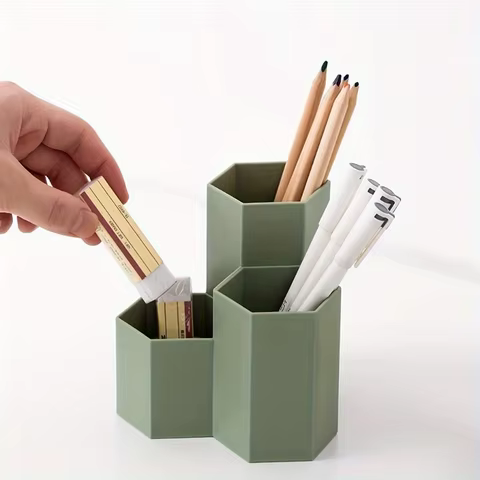 12 best sales pencil cup - №11
