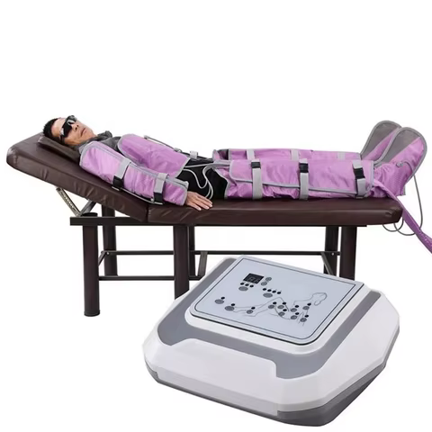Professional Pressotherapy Machine Lymphatic Massage Device Arms Shoulders Belly Legs Waist Air Compression Foot Pump 2024 10 best sales pressotherapie - №6