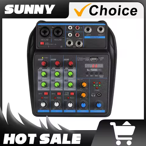 10 best sales audio mixer 4 channels - №3