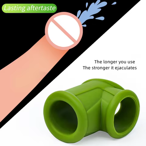 Silicone Cock Ring Ball Stretcher Scrotum Testis Restraint Male Ejaculation Delay Lasting Time Sex Toys For Men Adult Games 10 best sales male torture - №3