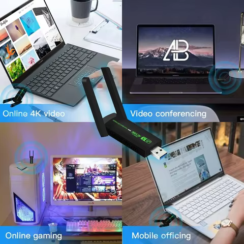 12 best sales wifi bluetooth usb adapter - №8