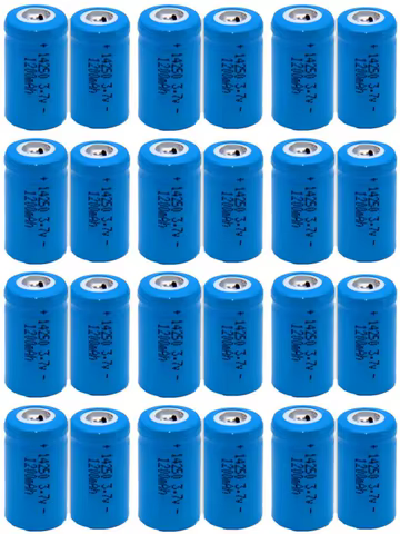 3.7V 14250 rechargeable lithium battery LS14250 ER14250H 1/2-R6 1/2 AA 1200mah rechargeable ER14250 lithium battery 10 best sales recharge battery - №3