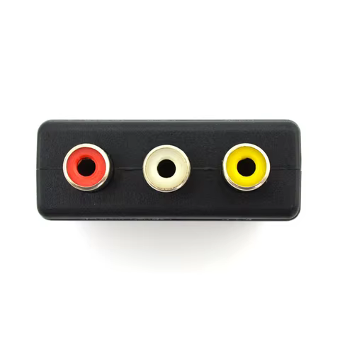 Scart Male Plug to 3RCA Phono Female AV TV Audio Video Adapter Input for PS4 for WII DVD VCR 8 best sales scart - №7