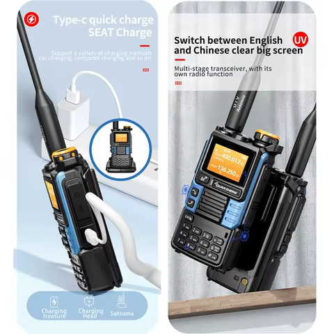 6 best sales vhf uhf transceiver - №1
