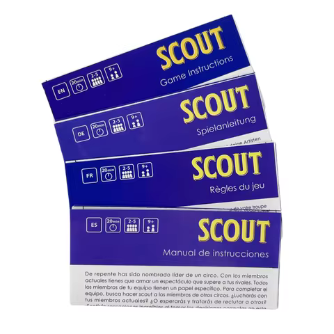 Scout Card Game For 2-5 Players • Funny Circus Family Board Games Deck 8 best sales ticket to ride board game - №3