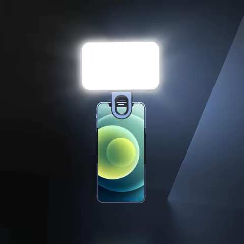 Pocket LED Selfie Light For IPhone IPad Mobile Phone Laptop Clip Flash Fill Video Photo Ringlight Photography Lamp 6 best sales video maker - №4
