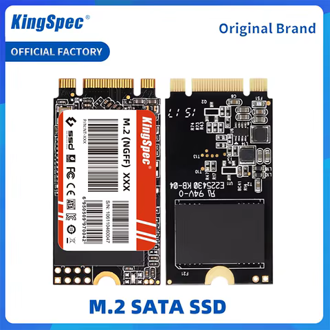 KingSpec M.2 SATA SSD SATA3 128GB 256gb 512 gb HDD 2242mm NGFF M2 SATA 1tb 2tb 120gb 240gb Hard Drive for Laptop Destop Thinkpad 10 best sales dell 7400 - №7