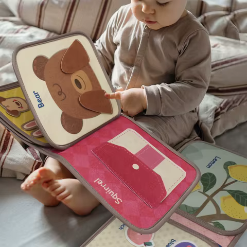 10 best sales baby busy book - №3