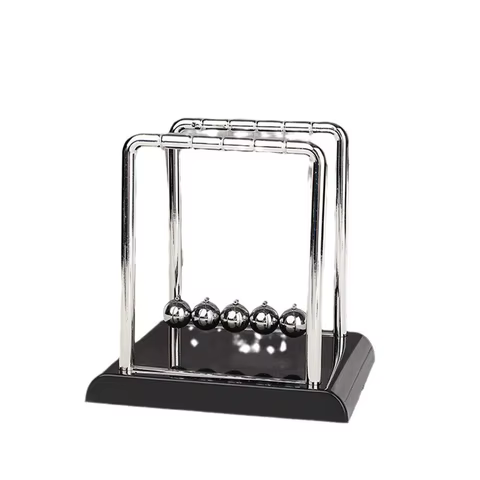 Christmas plastic Newton's bump balls, stress-relief pendulum floats, toys, office decor, creative gifts 10 best sales thank you gifts - №1