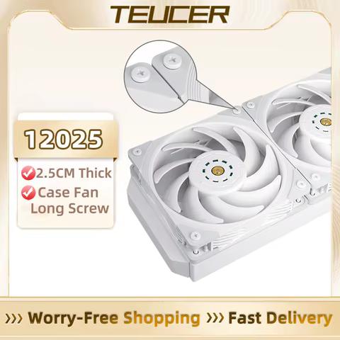 TEUCER 10PCS PC Case Fan Screws Kit Radiator Water Cooling Fan Lengthened Phillips Flat Mount Screw DIY Computer Accessories 8 best sales gtx 1080 shroud - №7
