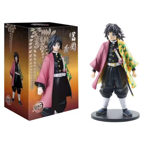 Anime Demon Slayer Kimetsu no Yaiba figure Kamado Tanjirou Action Figure Agatsuma Zenitsu Nezuko Warrior PVC Model Toys 10 best sales 50 cent figure - №5