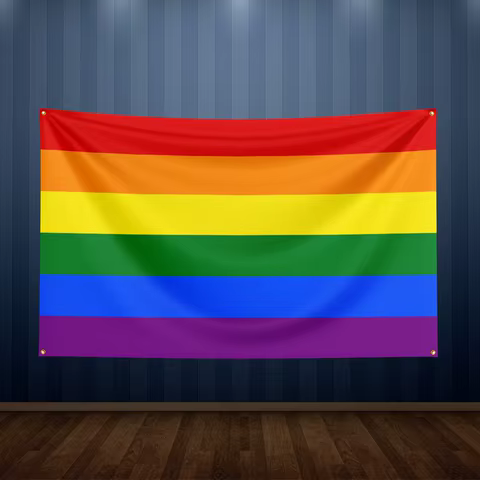 3x5Ft LGBT Flag Gay Lesbian Bisexual Intersexual Transgender Asexual Non Binary Demiboy Demigirl Rainbow 6 best sales demisexual - №4
