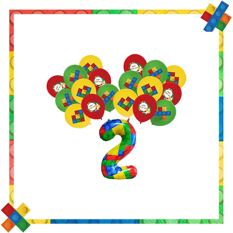 12 best sales lego birthday decorations - №7