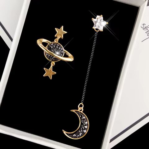 10 best sales purple earings - №8