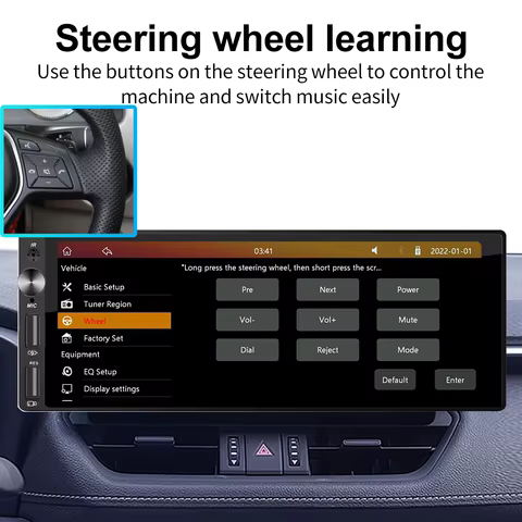 IPS 6.9 Inch 1Din Carplay Android Auto Car Radio Multimedia Video MP5 Player 1 Din No DVD with Bluetooth Stereo USB Charging 8 best sales portable dvd player with screen - №4