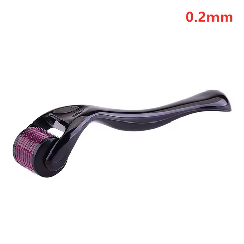 540 Needles for Facial Body Hair Growth Derma Roller for Skin Beard 0.2mm 0.25mm 0.3mm Needle Micro Face Roll Tool 12 best sales propolis serum - №4
