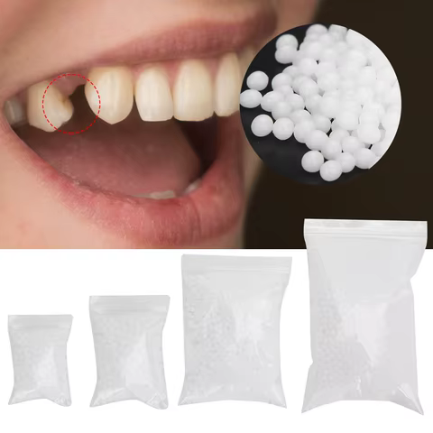 Broken Teeth Repair Temporary Tooth Repair Beads for Missing Broken Teeth Dental Tooth Filling Material 10 best sales tooth filler - №3