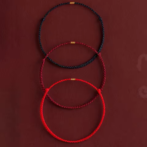 10 best sales red beaded bracelets - №5