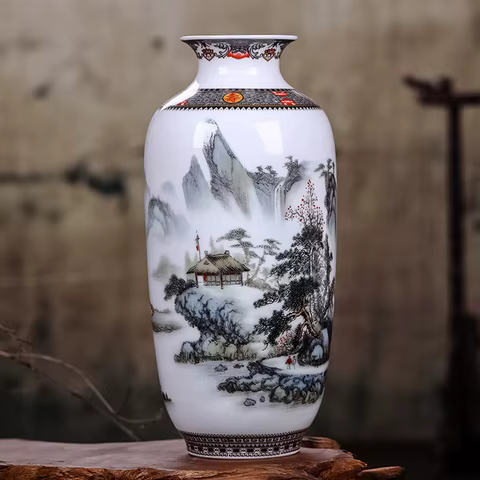 6 best sales blue ceramic vase - №3