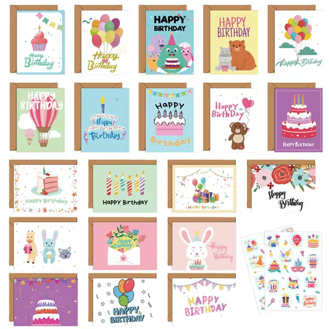 6 best sales greeting cards set - №4