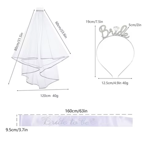 6 best sales bride to be crown - №5