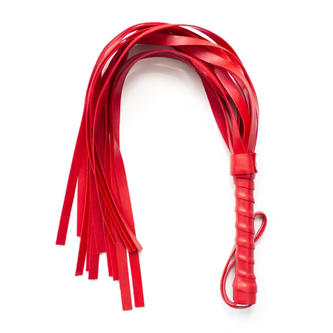 44cm PU Leathe Whip Sex Spanking BDSM Bondage Handle Lash Gay Fetish Horse Adult Erotic Toys For Adults 12 best sales dildo double horse - №4