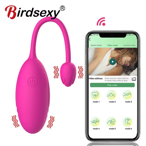 APP Control Vibrator Bluetooth Wireless Sex Toys for Women Wearable Rotate Vibrating Egg Kegel Ball G Spot Clit Female Panties 8 best sales bluetooth vagina - №7