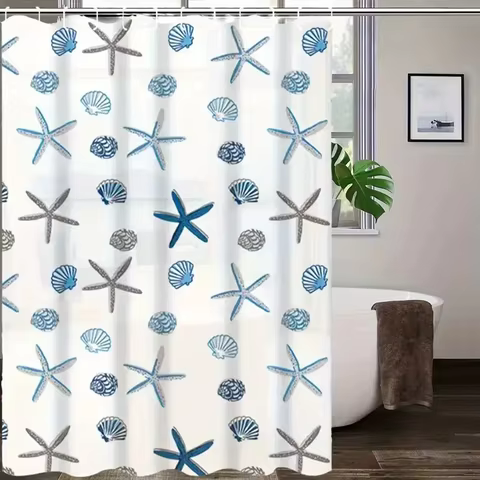 10 best sales luxury shower curtain - №1