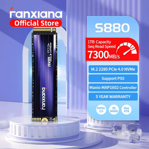 Fanxiang S500Pro/S880 M.2 SSD 3500MB/7300MB/s 512GB 1TB 2TB 4TB PCIe3.0/4.0 M.2 NVMe Internal Solid State Drive For Laptop PC 12 best sales sn850x 4tb - №9