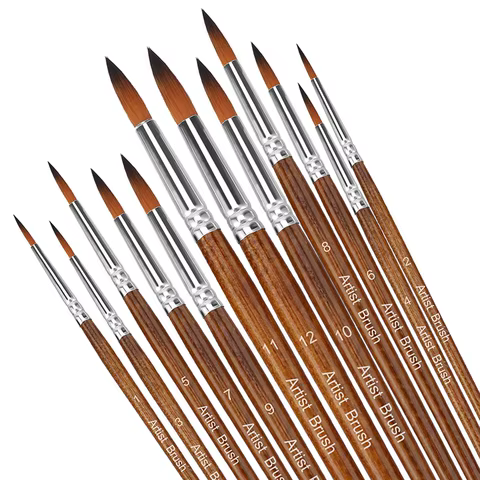 10 best sales paintbrush set - №7